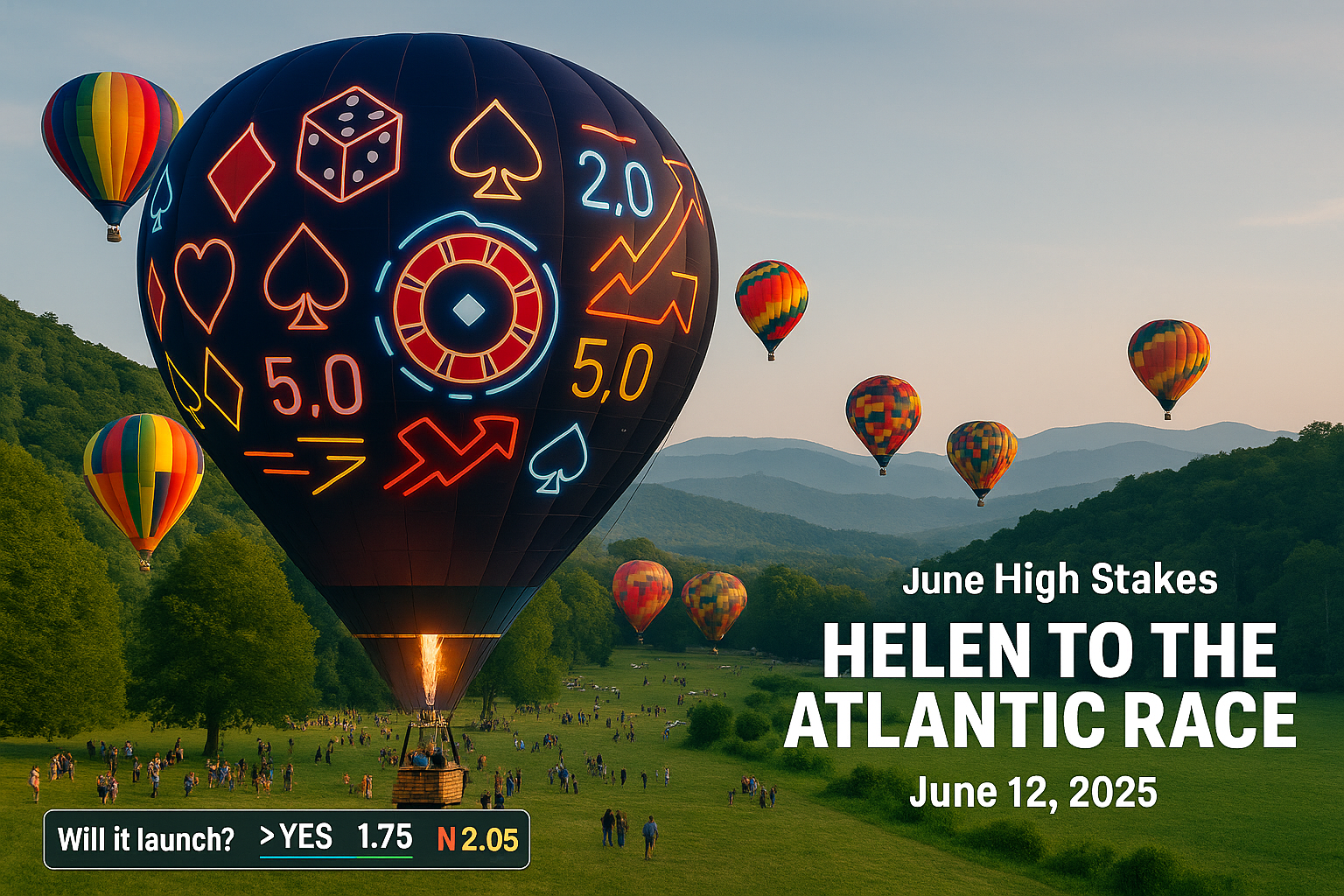 Helen to the Atlantic Balloon Race 2025